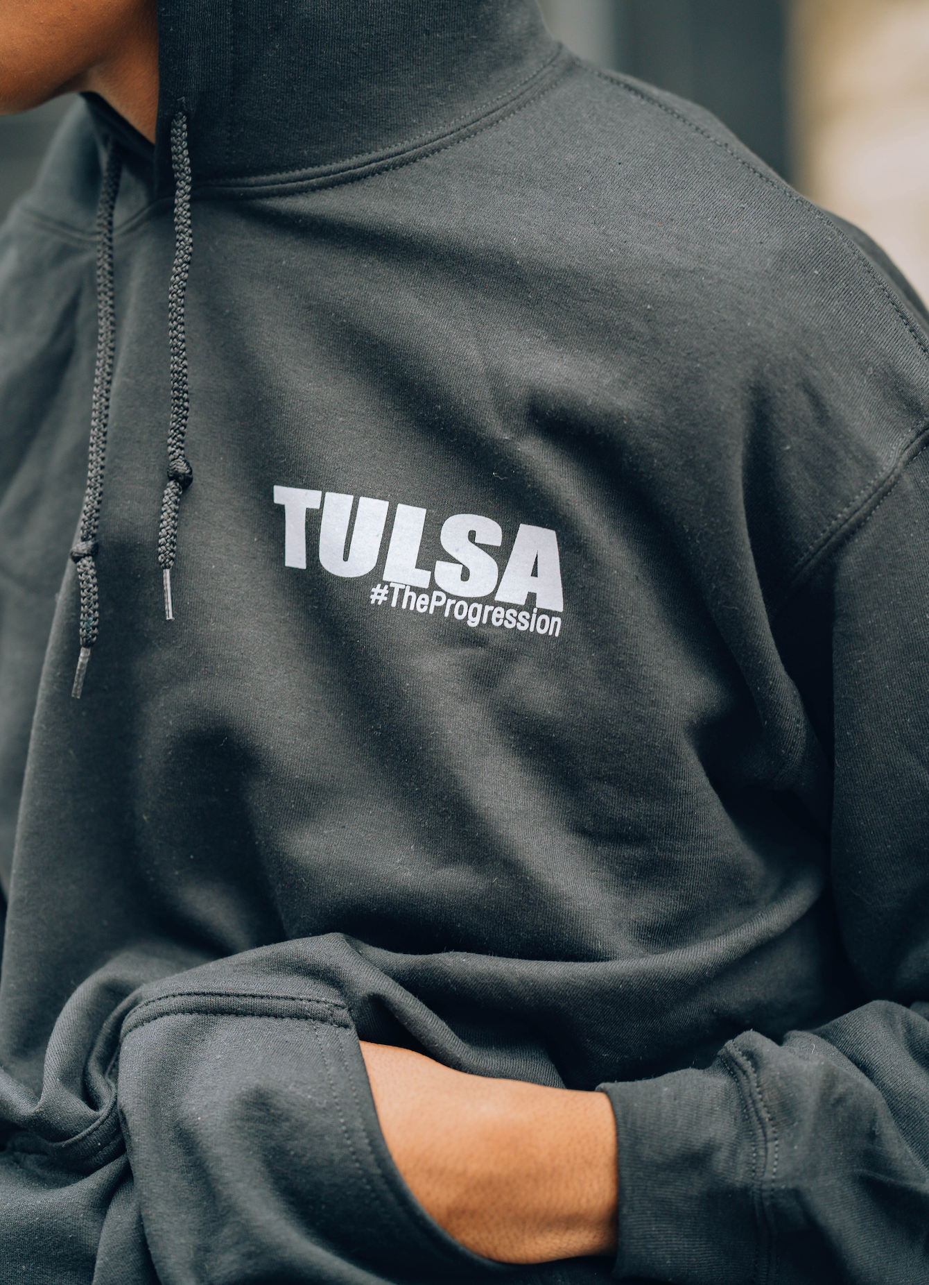 Tulsa Progression Hoodie - Pull Over (Small Text)