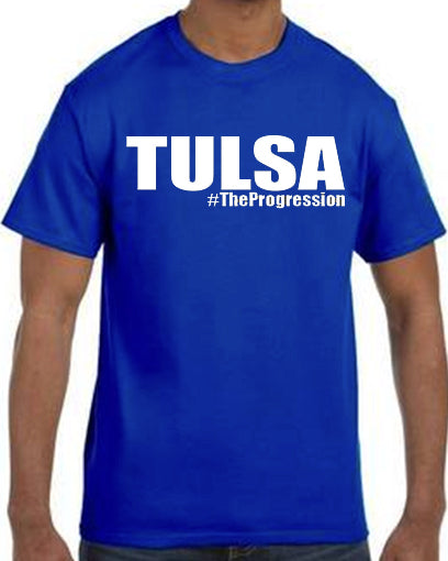 5 Tulsa Progression Shirts (White Text)
