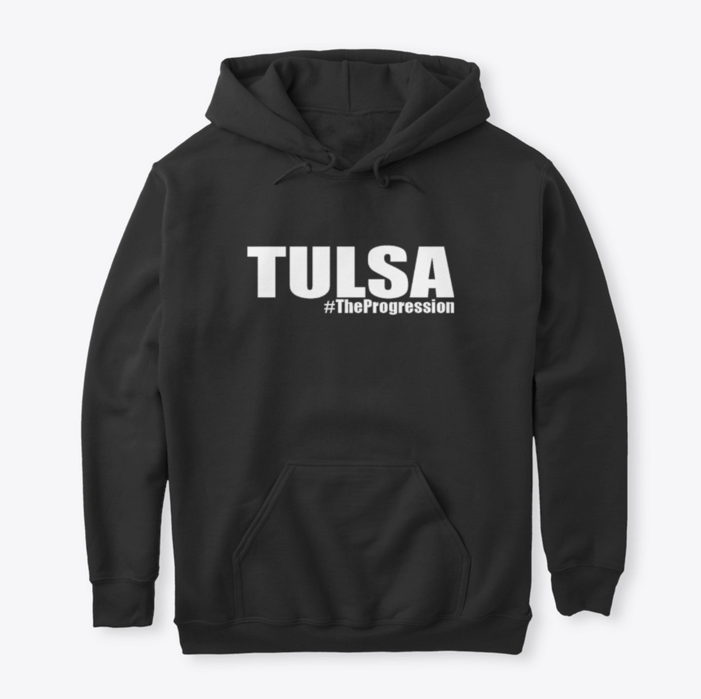 Tulsa Progression Hoodie - Pull Over (Large Text)